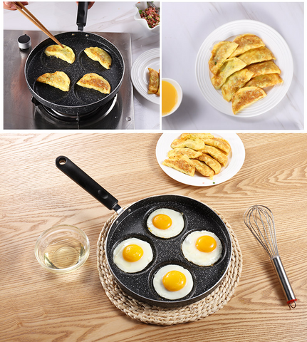 Fried egg pan non-stick pan home fans