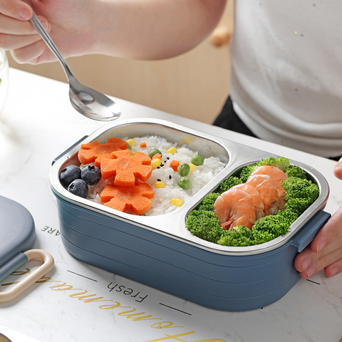 304 stainless steel lunch box bento