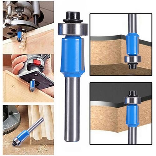 15PCS Tungsten Carbide Router Bit Set 1/4In For Woodworking