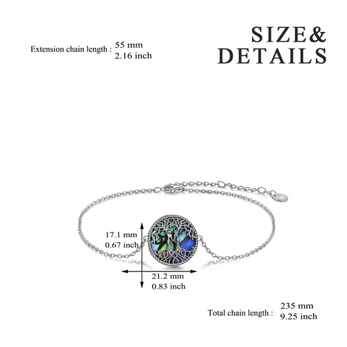 Sterling Silver Tree of Life Sister Pendant Necklace Jewelry Birthday Jewelry Gift Necklaces for Sisters