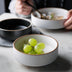 Japanese Vintage Frosted Ceramic Bowl Feature Restaurant Ideas