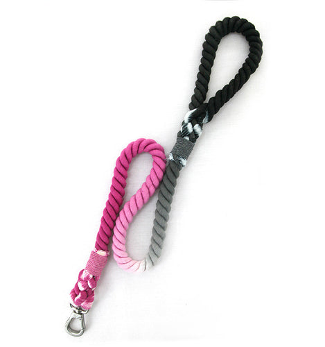 Pet dog traction rope cotton hand-woven rope dog walking rope