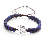 Woven Twine Double Tree of Life Yoga Bracelet