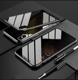 Phone Case Anti-peep Magnetic Protective Shell Magnetic Privacy Glass Case For Phone