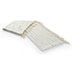 Cream Woven Cotton Striped Throw Blanket - Minihomy