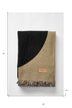 Black And Tan Woven 100% Modacrylic And Recycled Fibers Reversable Throw - Minihomy