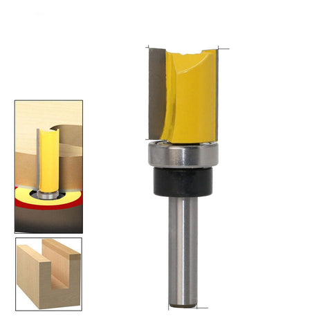 Straight edge copy milling cutter