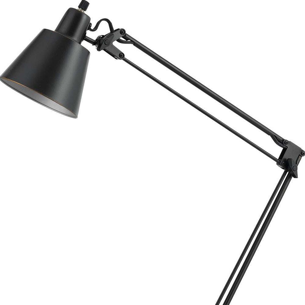 27" Bronze Metal Desk Lamp With Bronze Cone Shade - Minihomy