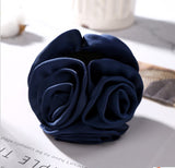 Rose flower hairpin