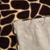 Beige and Ivory Knitted PolYester Animal Print Plush Throw Blanket - Minihomy