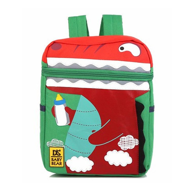 Children's schoolbag cute cartoon early preschool kindergarten book package