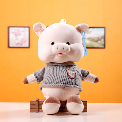 Sweater pig plush toy