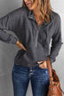 Quilted Half-Zip Sweatshirt with Pocket - Minihomy