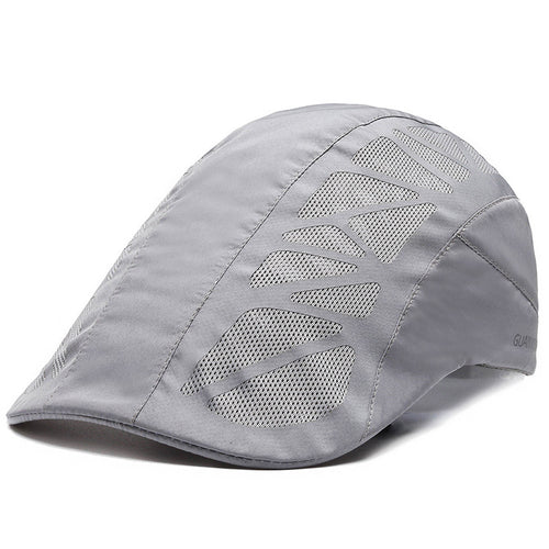 Mesh Beret Hat Summer Breathable Quick Dry For Women and Men