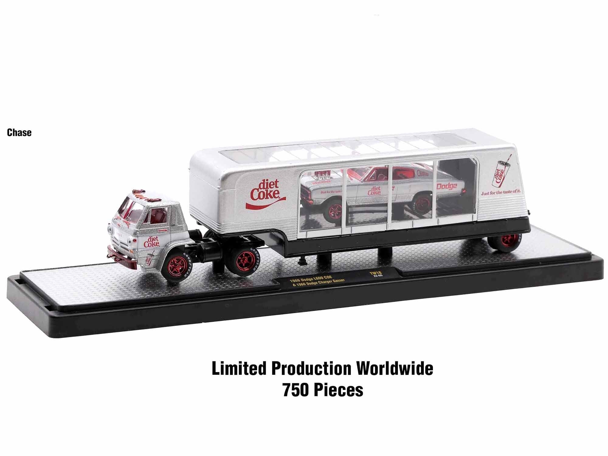 Auto Haulers "Sodas" Set of 3 pieces Release 18 Limited Edition to 8400 pieces Worldwide 1/64 Diecast Models by M2 Machines - Minihomy