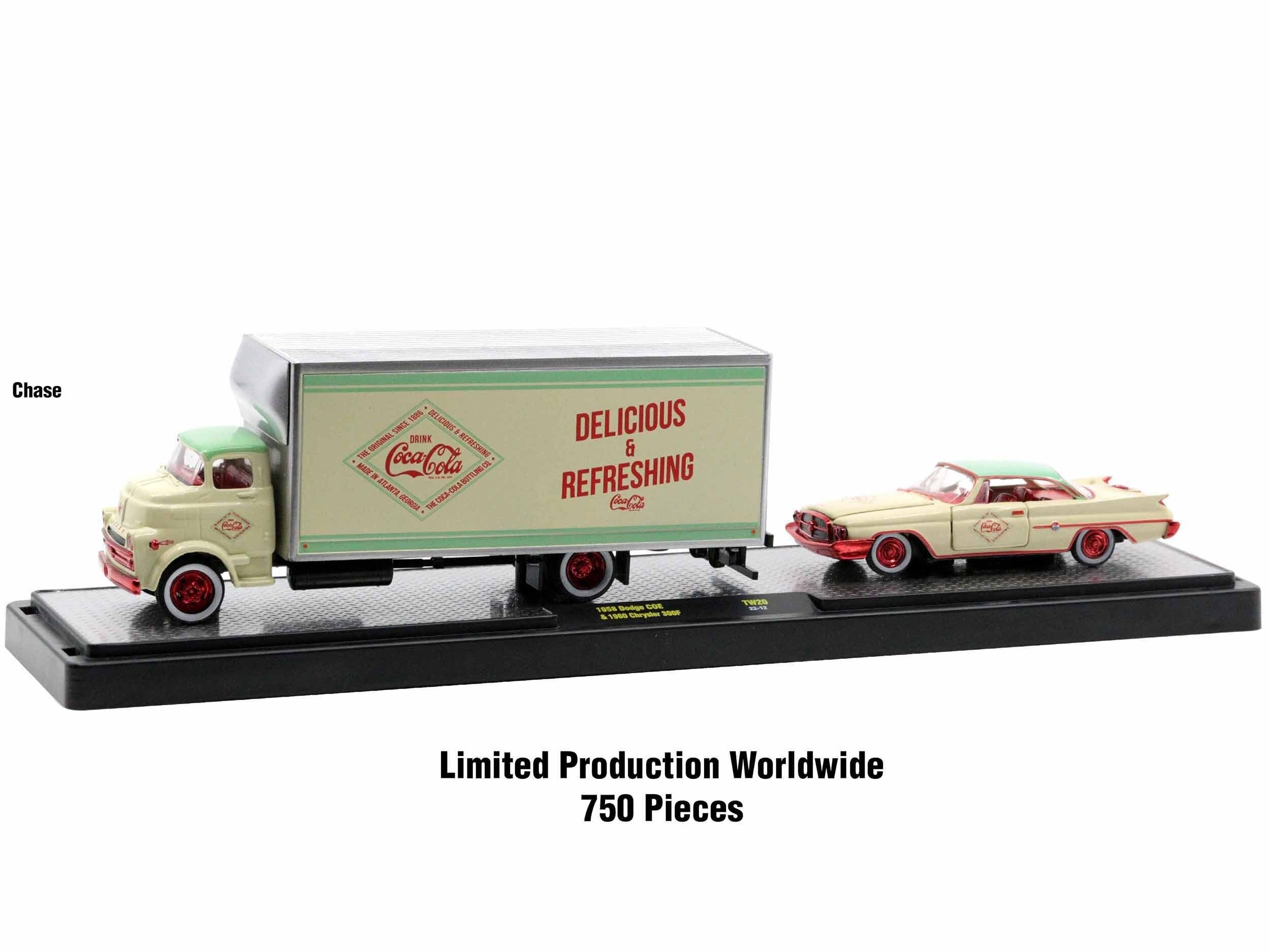 Auto Haulers "Coca-Cola" Set of 3 pieces Release 20 Limited Edition to 8400 pieces Worldwide 1/64 Diecast Models by M2 Machines - Minihomy