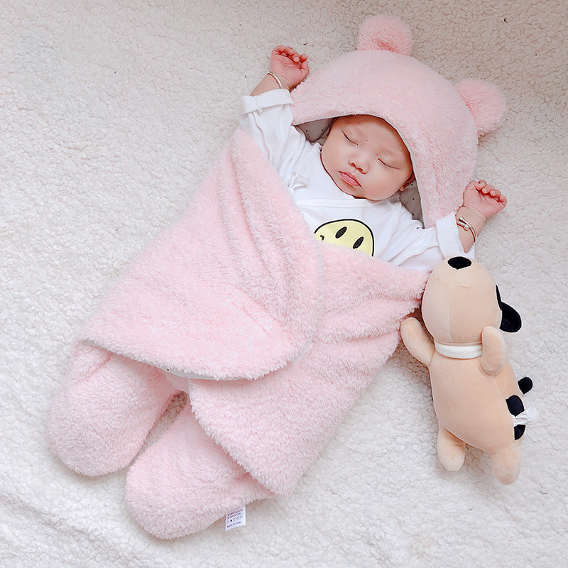 Baby Sleeping Bag Envelope for Newborn Baby Winter Swaddle Blanket - Minihomy