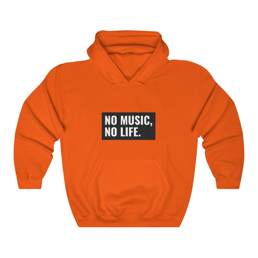 No Music No Life Unisex Heavy Blend™ Hooded Sweatshirt - Minihomy