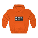 No Music No Life Unisex Heavy Blend™ Hooded Sweatshirt - Minihomy