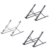 X Style Adjustable Foldable Aluminum Laptop Stand