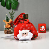 Cute Christmas Gifts Santa Doll Candy Bag Gifts Decoration