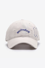 Letter Embroidery Baseball Cap