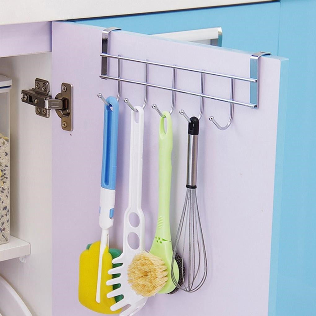 Home Storage Organizing Hook Rails Towel Rack Hanger