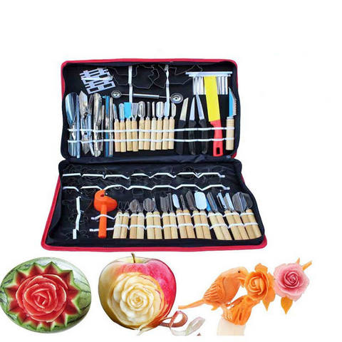 Carving Knife Carving Fruit And Vegetable Platter Cold Dish Spoon Food Tool Set
