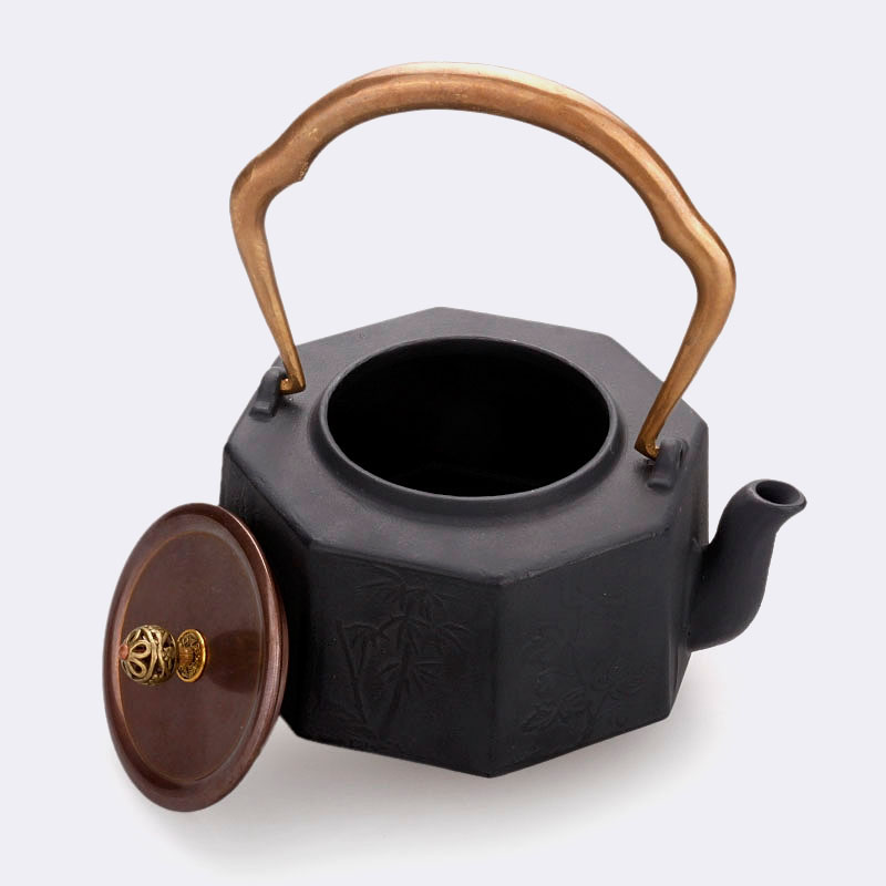 Water boiling iron pot 1.2L