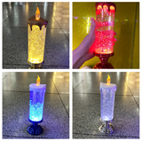Decorative Handicraft Night Light Colorful Dream Crystal Candle