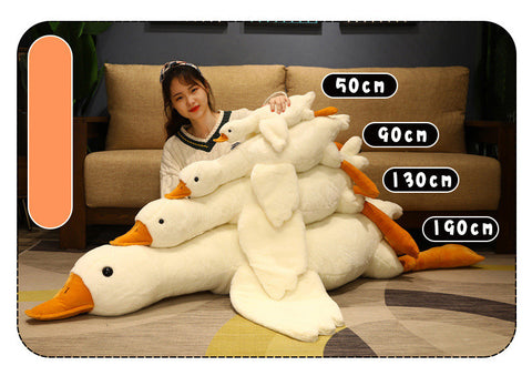 Big White Goose Doll Pillow Children's Plush Toys