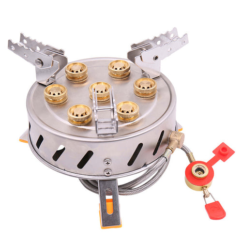 Camping Stove 7-burner Outdoor Stove