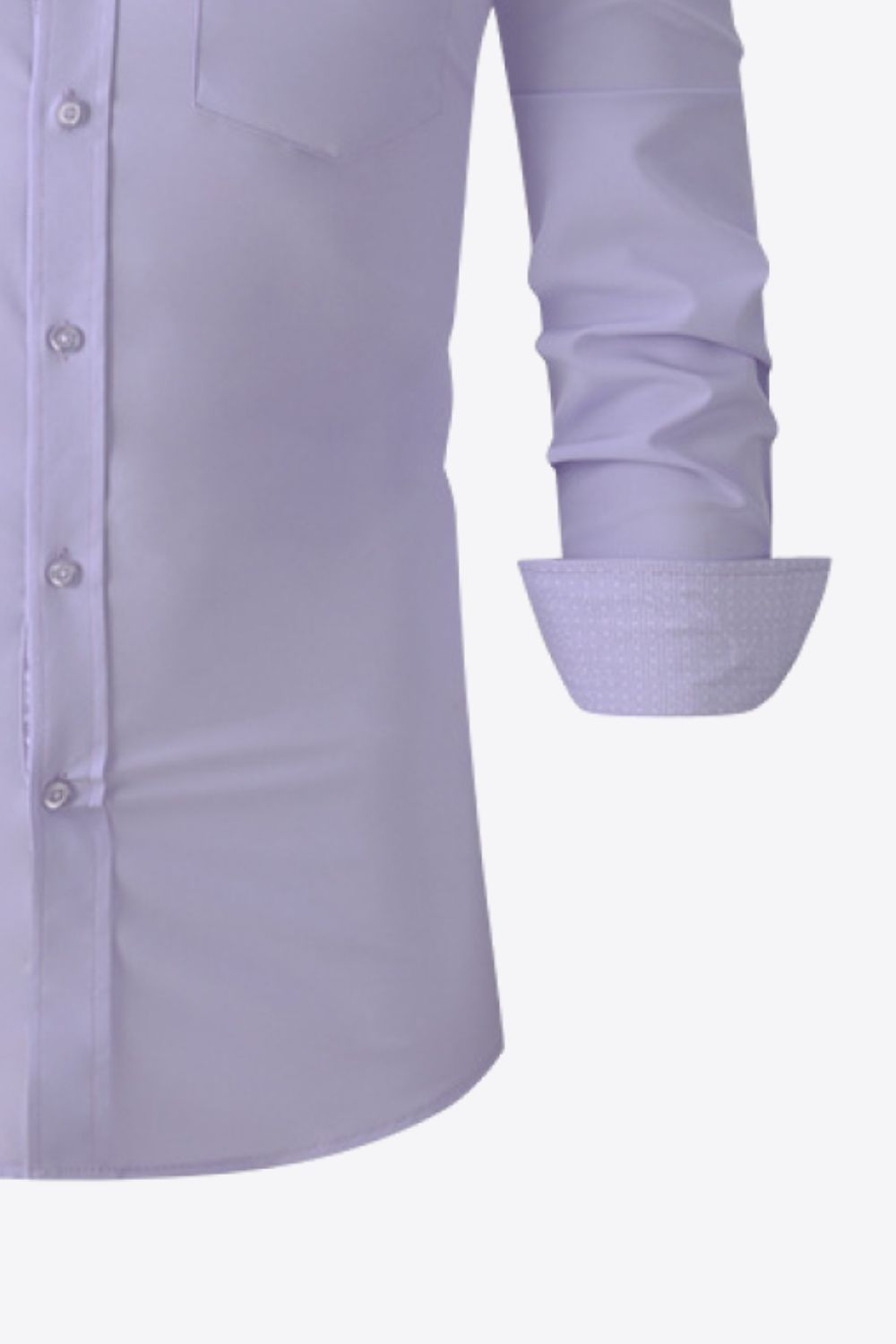 Button-Up Long Sleeve Pocket Shirt - Minihomy