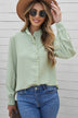 Frilled Trim Button Down Shirt - Minihomy