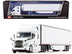 2018 Freightliner Cascadia High Roof Sleeper Cab with 53' Utility Reefer Trailer White 1/64 Diecast Model by DCP/First Gear - Minihomy