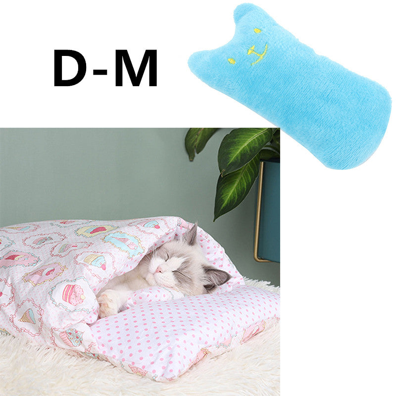 Cat Litter Winter Warm Closed Removable And Washable Quilt