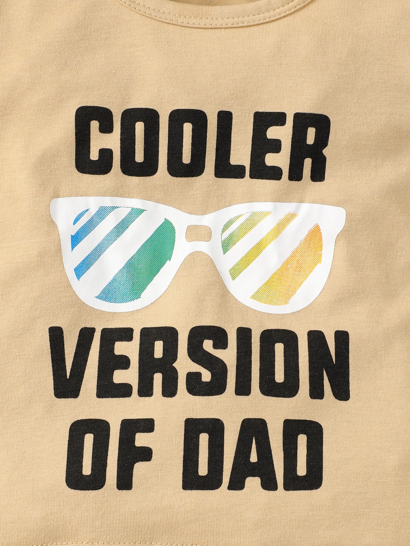 Boys COOLER VERSION OF DAD Tee and Shorts Set - Minihomy