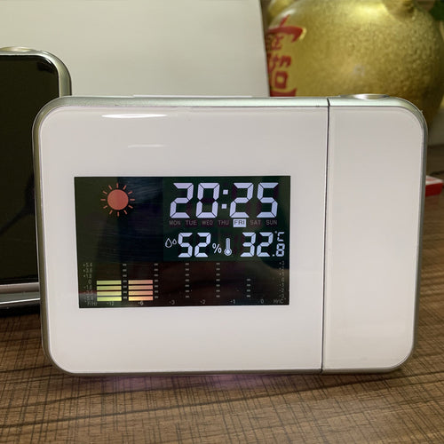Creative Attention Projection Digital Weather LCD Snooze Clock: Your Ultimate Time Companion