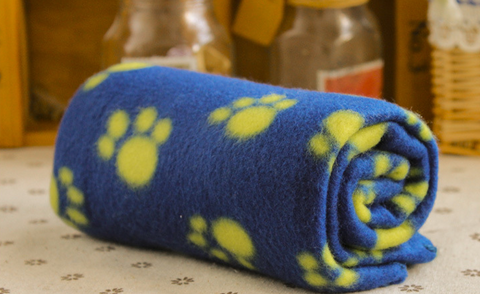 Dog Fleece Blanket Cat Litter Mat Puppy Soft Sleep Mat Lovely Mattress Cushion for Small Large Dogs Pet Supplie