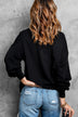 Dropped Shoulder Round Neck Sweatshirt - Minihomy