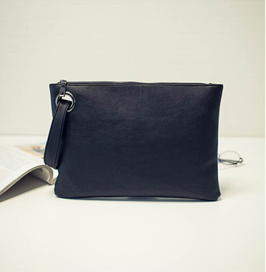 Dark grain PU office casual bag