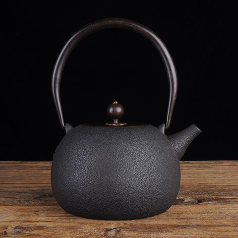Tea boiling set with wax loss method