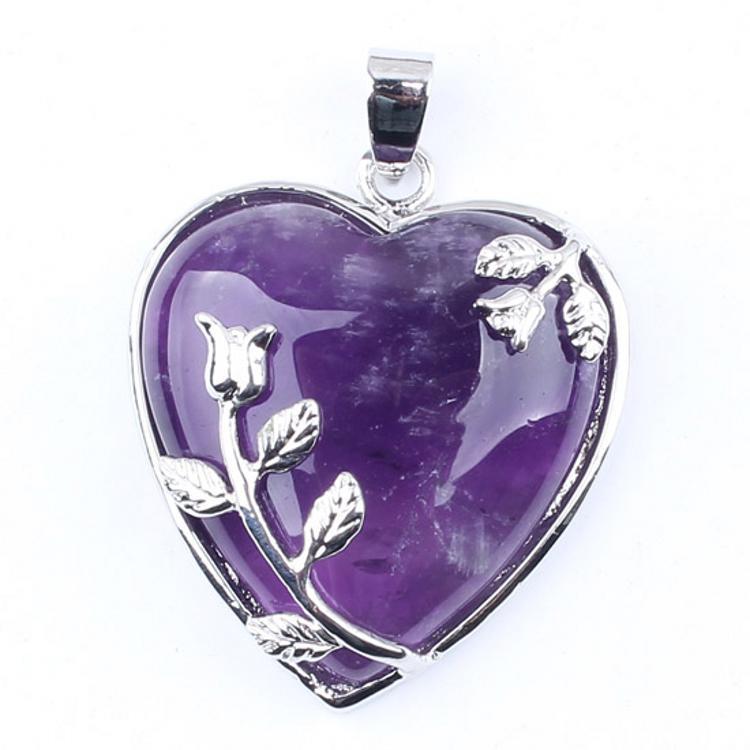 Lovers' Love Gift Natural Amethyst Crystal