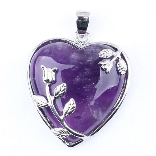Lovers' Love Gift Natural Amethyst Crystal