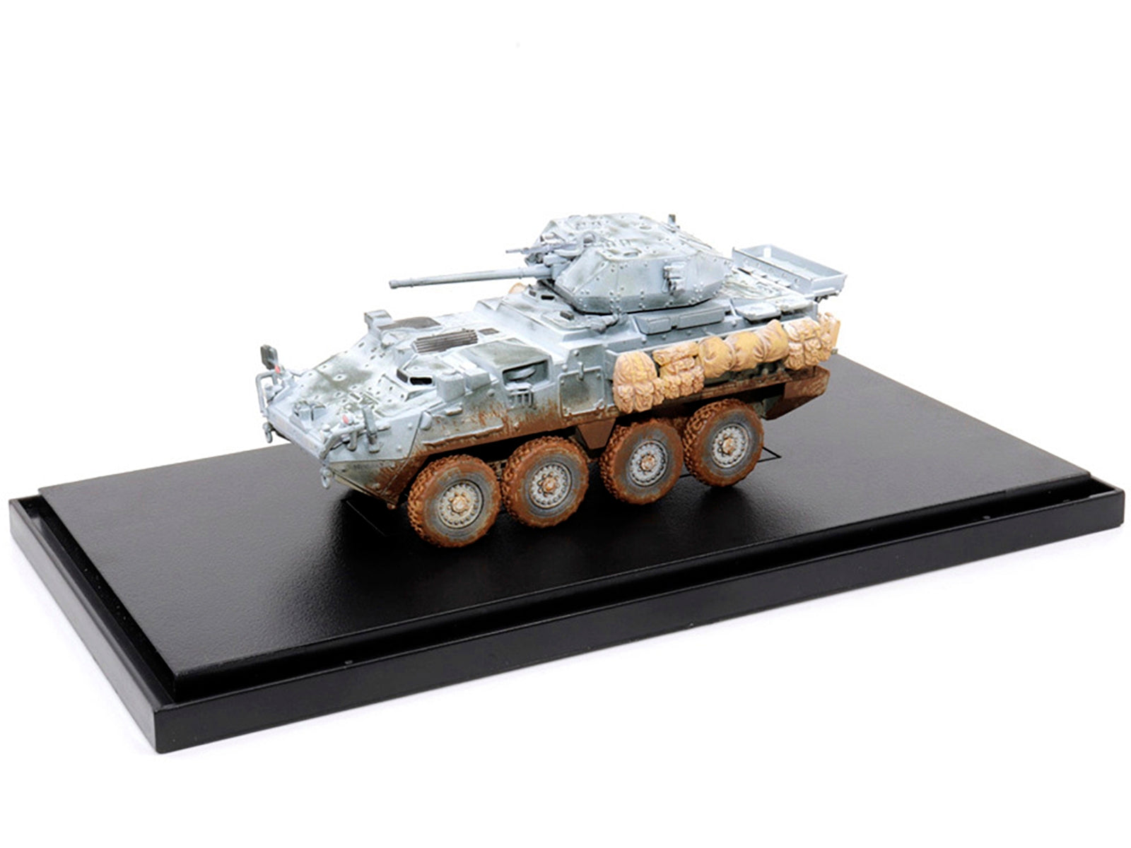 M1296 Stryker ICV (Infantry Carrier Vehicle) Dragoon Olive Drab (Snowy Version) - Minihomy