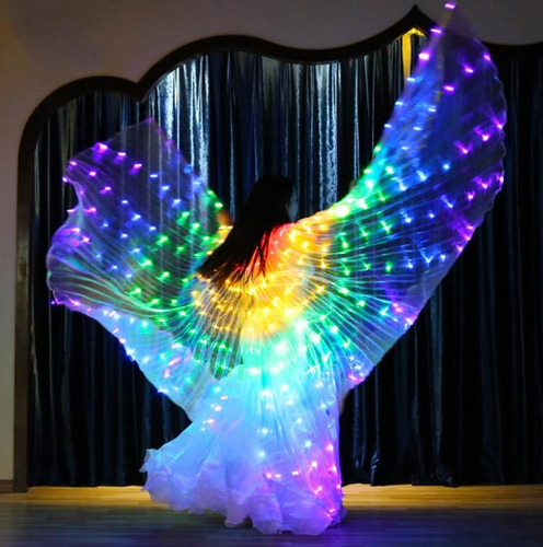 LED Butterfly Wings - Halloween Stage Performance Props
