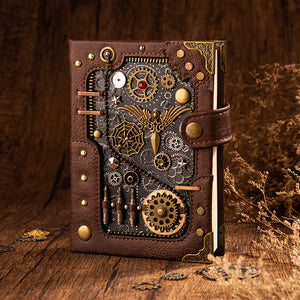 European retro personality steampunk creative notebook