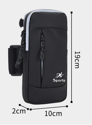 Sports Running Mobile Phone Arm Wrist Waterproof Bag