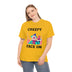 Creepy Face On Unisex Heavy Cotton Tee - Minihomy