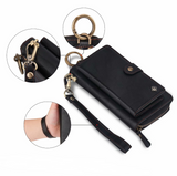 Multi-function Mobile Phone Case Phone Shell Zipper Wallet Set Car Function Phone Case